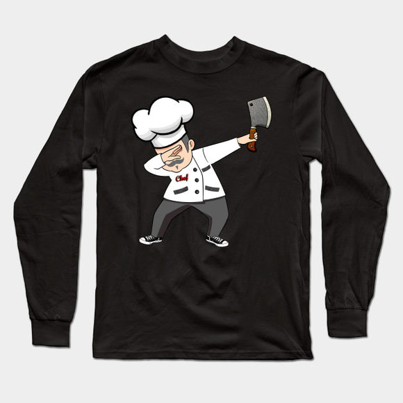 Funn Dabbing Chef TShirt Dab Chef Dad Gift Culinary Fan Tee